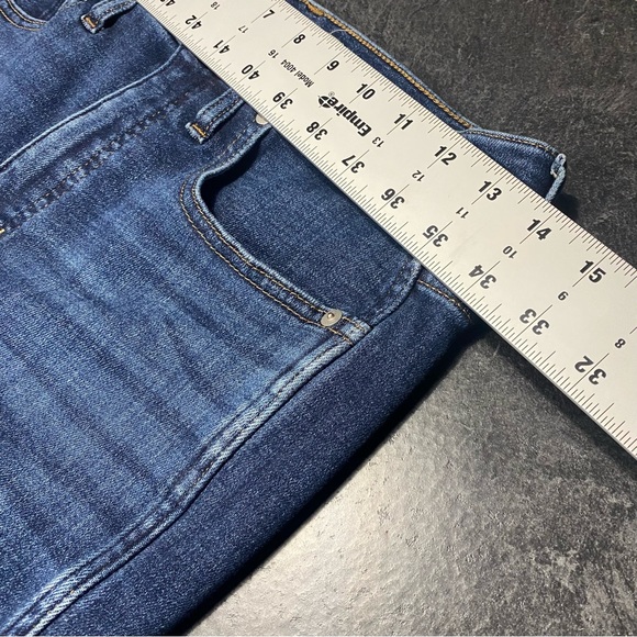 Madewell 10” High Rise Skinny Medium Wash Jeans Size 28 #0609 - Picture 10 of 12